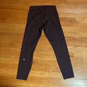 Lululemon Wunder Train High Rise 25” tight